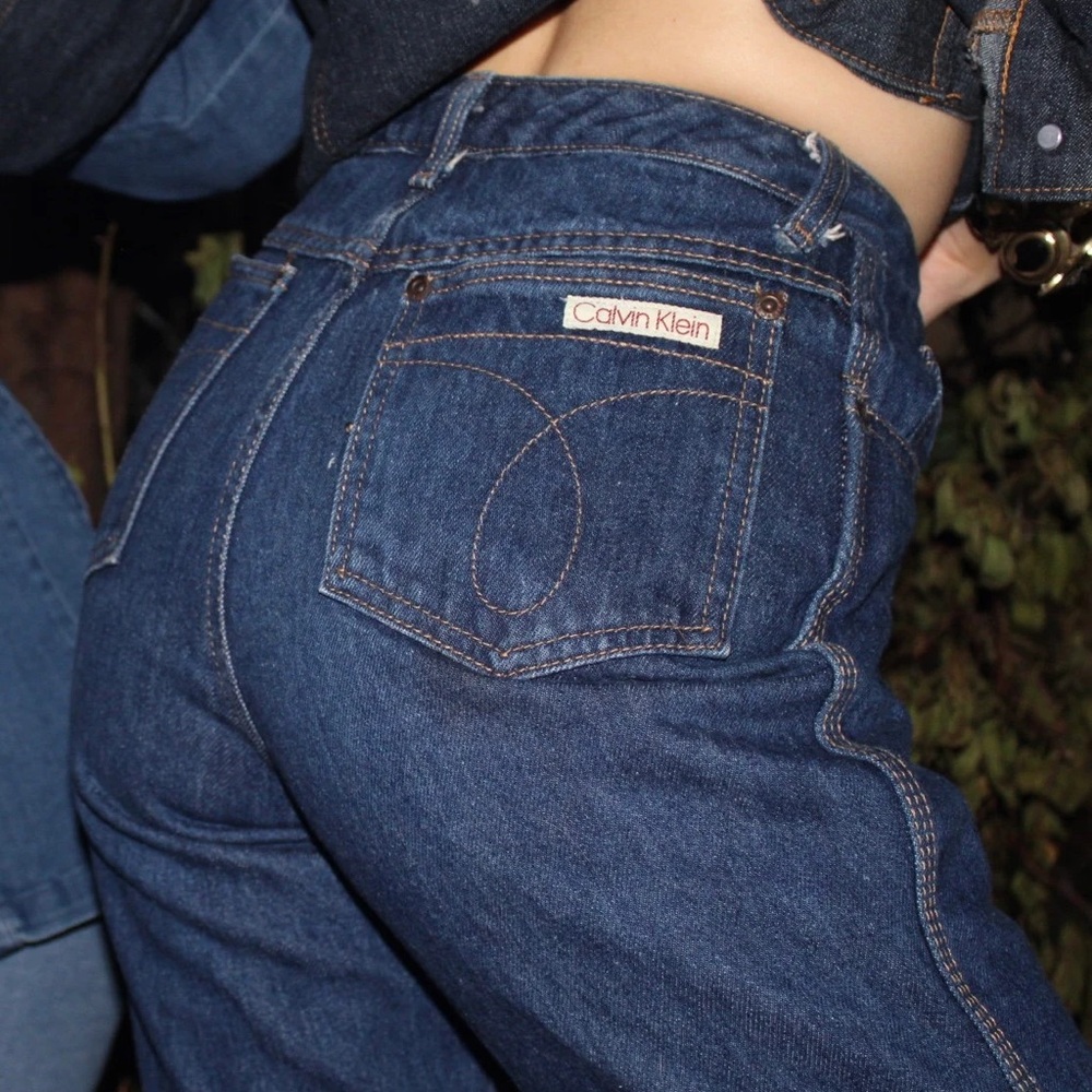 Dead stock Calvin Klein high waisted jeans